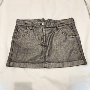 French Connection Charcoal Mini Skirt